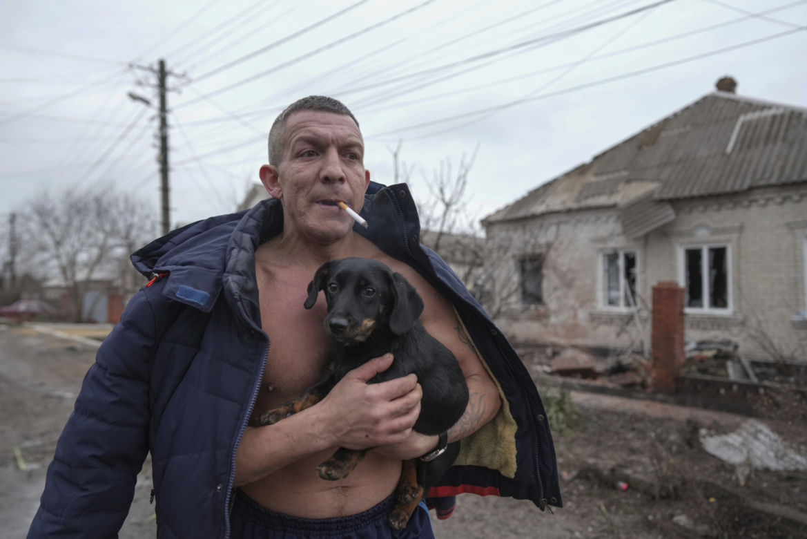 Inwazja na Ukrainę - zniszczenia w Mariupolu