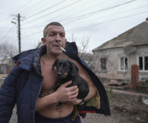 Inwazja na Ukrainę - zniszczenia w Mariupolu