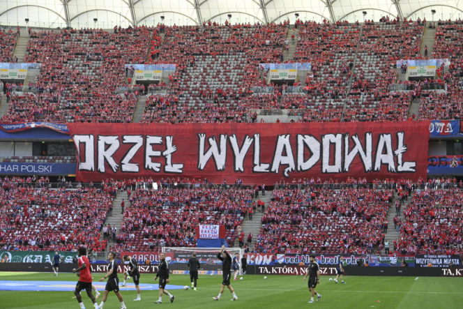 Kibice na finale Pucharu Polski: Górnik - Raków