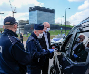 Protest przedsiębiorców w Katowicach.