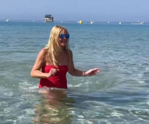 Monika Olejnik w bikini