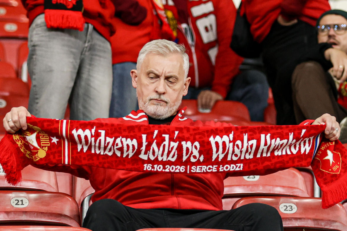 Widzew Łódź - Wisła Kraków; Zdjęcia kibiców i zawodników z meczu 11. kolejki PKO BP Ekstraklasy 2026/27