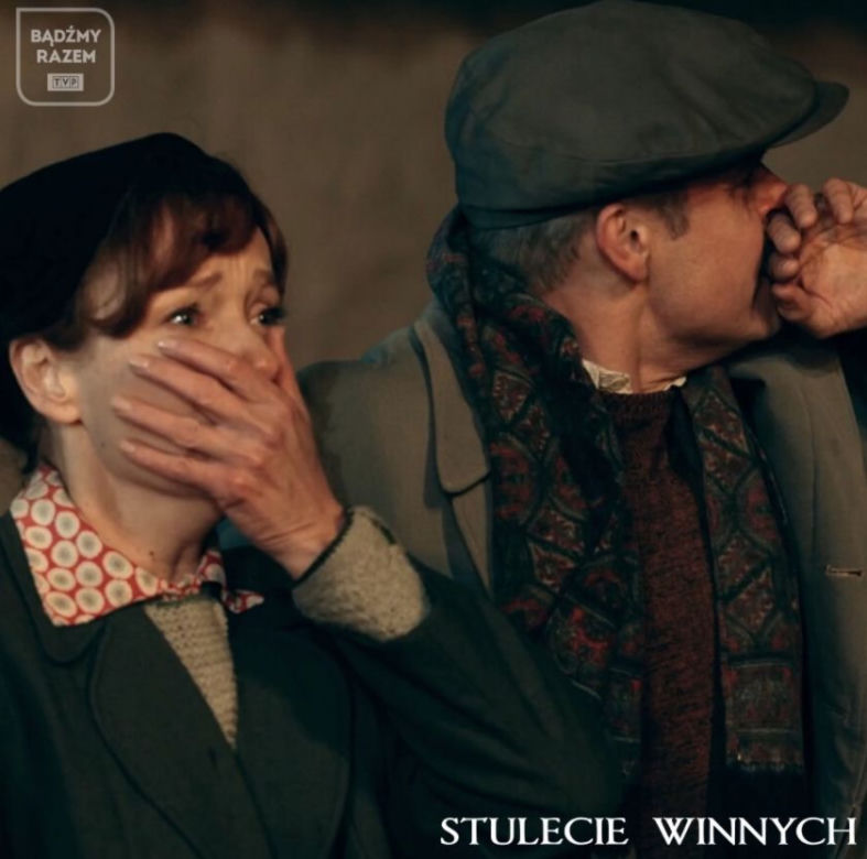 Stulecie Winnych 3 sezon: Mania (Magdalena Walach), Ryszard (Piotr Rogucki)