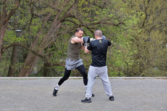 Łukasz Mejza uczył boksu pod chmurką Przemysława Czarneckiego
