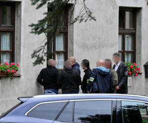 Nagranie po ataku nożownika w Jarosławiu. To on doprowadził do krwawej masakry