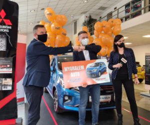 Bartek odebrał Mitsubishi Space Star od Radia ESKA! Zobaczcie jego radość