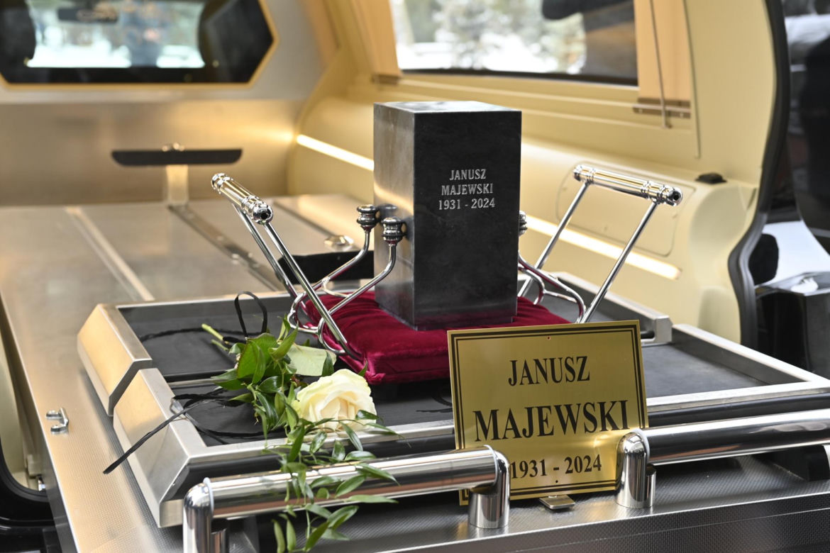 Pogrzeb Janusza Majewskiego