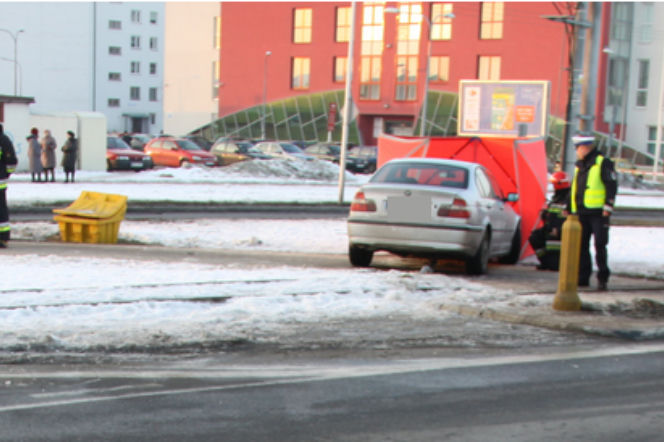 Wypadek w Ciechanowie