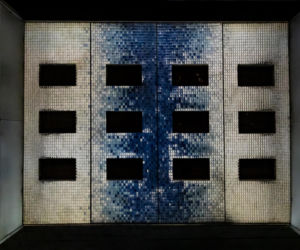 Mozaiki Wojciecha Fangora na dworcu Warszawa Śródmieście