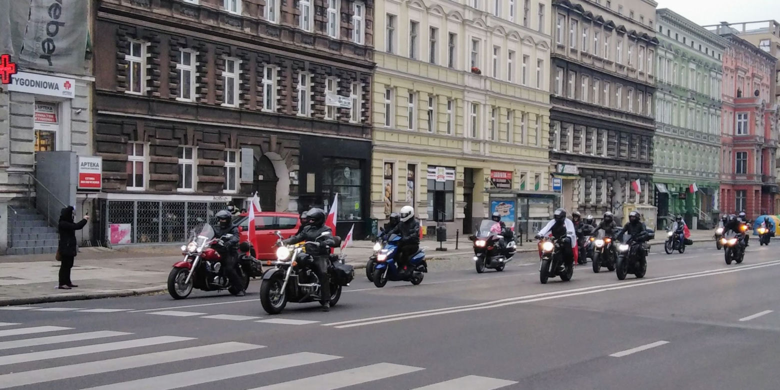 Rajd Niepodległości w Szczecinie