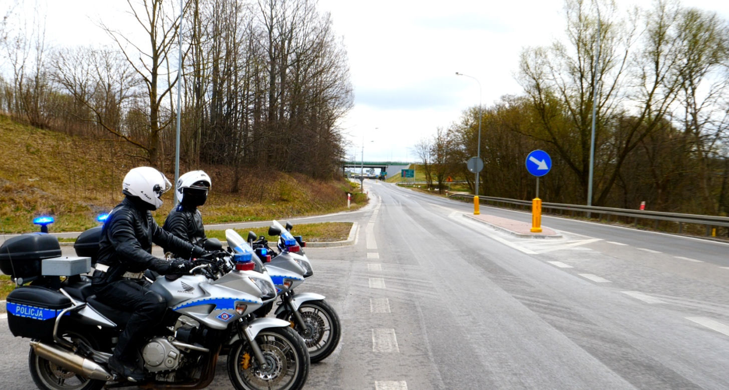 Policja w Ostródzie w dobie epidemii koronawirusa