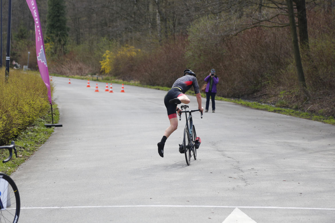Silesiaman Duathlon Katowice w Dolinie Trzech Stawów. Na starcie stanęło 250 osób