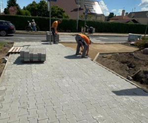 Budowa ścieżki rowerowej na Gronowie
