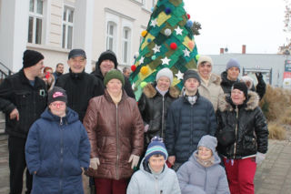 Dziargana choinka w Kościanie