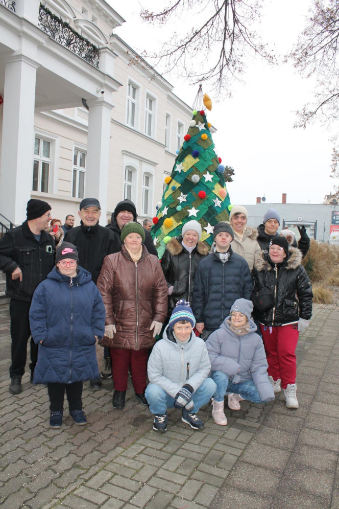 Dziargana choinka w Kościanie