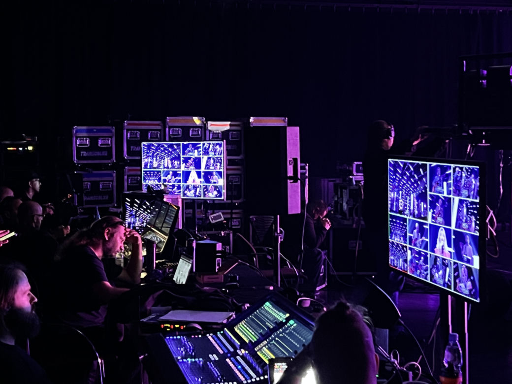Anna Wyszkoni na backstage SuperNova LIVE