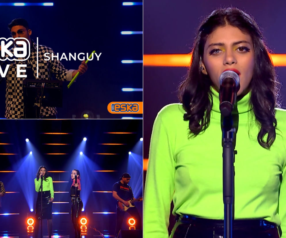Shanguy i energetyczny występ w ESKA Live! Takiego show jeszcze nie widzieliście!