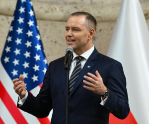 USA/ Prezydent Nawrocki podziękował przedstawicielom Polonii za to, że są ambasadorami Rzeczpospolitej Polskiej