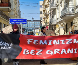 Ulicami Lublina przeszła po raz 6 Manifa. Tym razem - w geście solidarności z Ukrainą