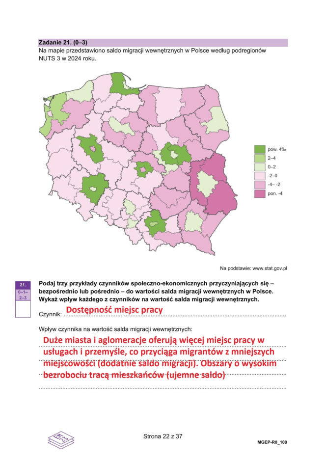 Matura próbna 2026: geografia rozszerzona - wszystkie odpowiedzi do arkusza CKE 15.01.2026