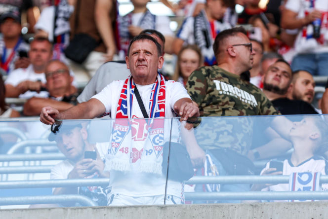 Górnik Zabrze - Ferencvaros: Zdjęcia kibiców z meczu 3. rundy eliminacji Ligi Europy