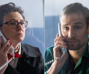 Na dobre i na złe odc. 845. Michał Wilczewski (Mateusz Janicki), prawniczka Zofia Zając ( Katarzyna Raduszyńska)