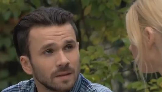 Barwy szczęścia odc. 1051. Iwona Korycka (Izabela Zwierzyńska), Alek (Krzysztof Wach)