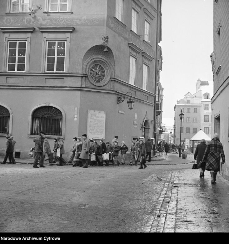 Ubrania zimowe z czasów PRL-u 
