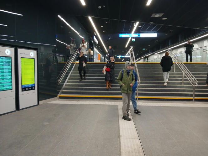 Dworzec kolejowy Warszawa Zachodnia po otwarciu