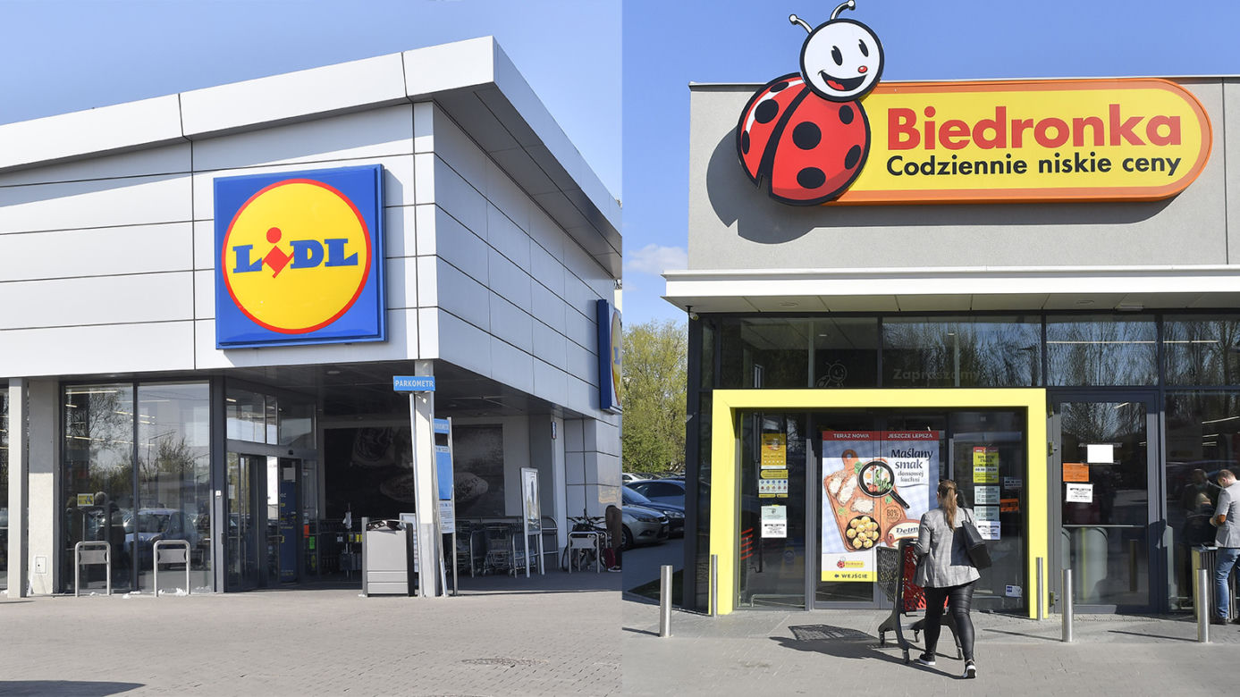 Lidl, Biedronka