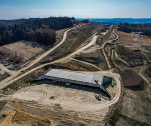 Najwyższa estakada w Polsce powstaje na S19 Babica Jawornik. Na plac budowy prowadzą serpentyny