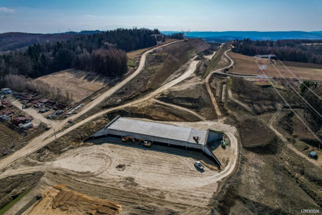 Najwyższa estakada w Polsce powstaje na S19 Babica Jawornik. Na plac budowy prowadzą serpentyny