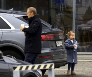 Rodzinna kawka Tuska