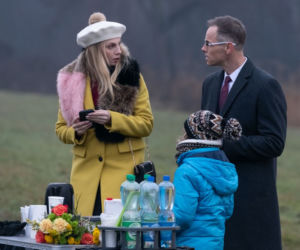 Na Wspólnej odcinek 2834, Damian (Waldemar Błaszczyk), Monika (Sylwia Gliwa)