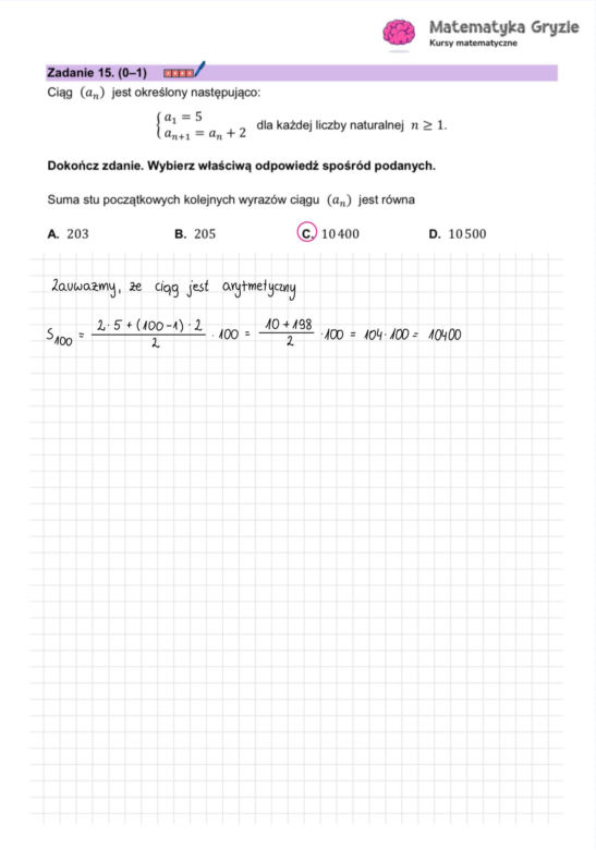Matura próbna 2026 - matematyka. Gotowe odpowiedzi do arkusza CKE