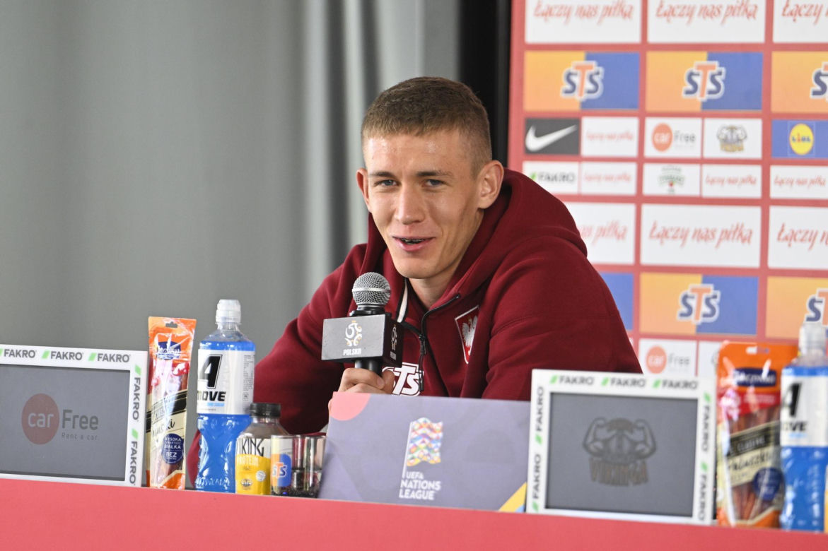 Konferencja reprezentacji Polski: Jan Urban i Wiktor Nowak