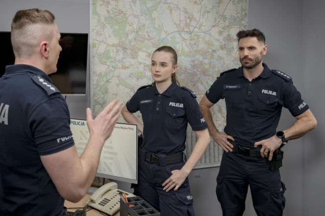 "Policjantki i Policjanci", odcinek 1379: skrywane od dawna emocje między Natalią a Markiem nagle wybuchają