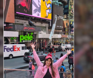 Polka podbiła Times Square! Jej plakaty podziwiają miliony. „Indywidualność może nas uratować przed AI”