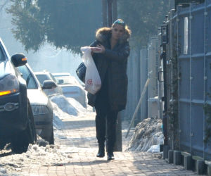 Joanna Liszowska stołuje się na stacji paliw i znowu tyje!