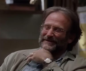 Robin Williams zaimprowizował całą scenę. Śmiech Matta Damona nie był udawany