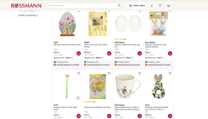 Wielkanocna promocja w Rossmann. Dziesiątki produktów kupisz teraz w niższej cenie