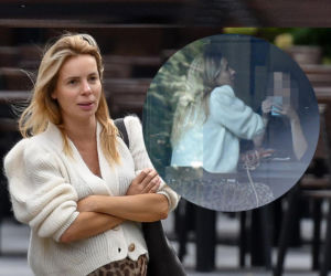 Ciężarna Izabela Janachowska w kawiarni. Przyjechała autem za miliony i z torebką za kilkadziesiąt tysięcy złotych