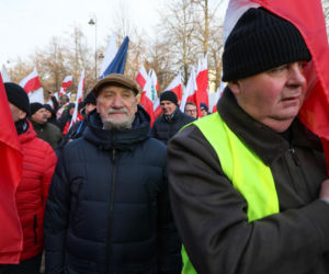 Protest rolników w Warszawie (9.01.2026)