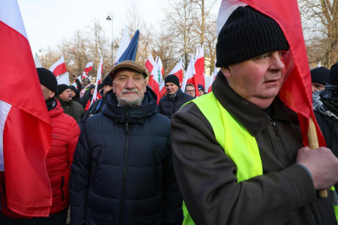 Protest rolników w Warszawie (9.01.2026)