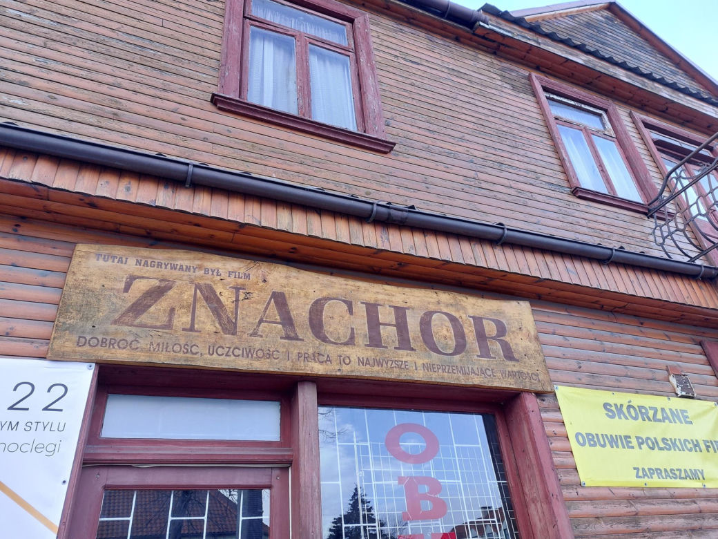 Sklep z filmu "Znachor"