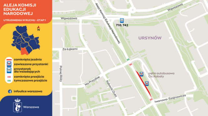 Rusza rozbudowa torów stacji metra Kabaty.