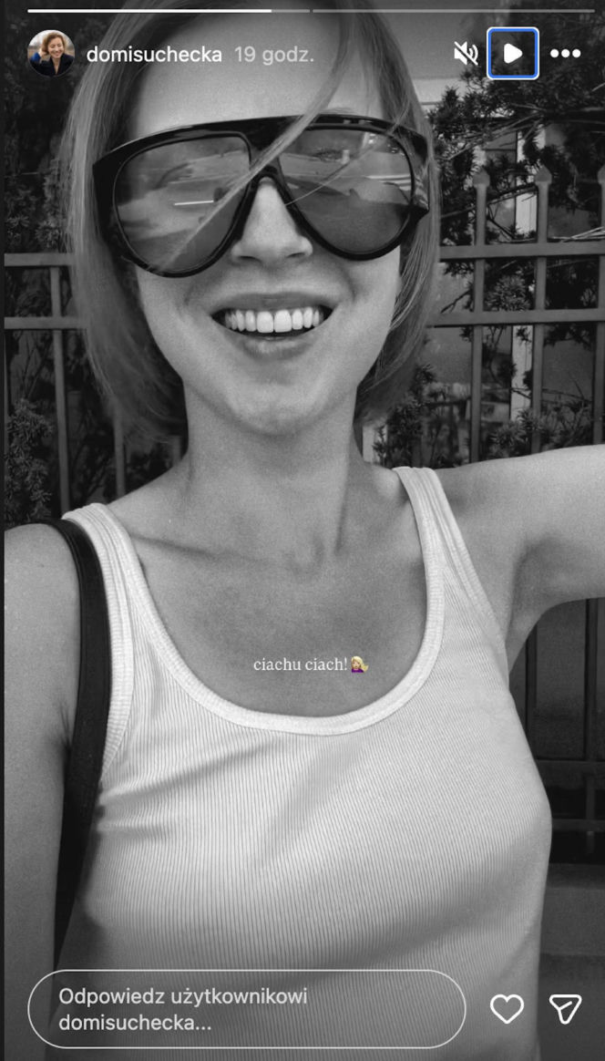 M jak miłość. Dominika Suchecka na Instagramie