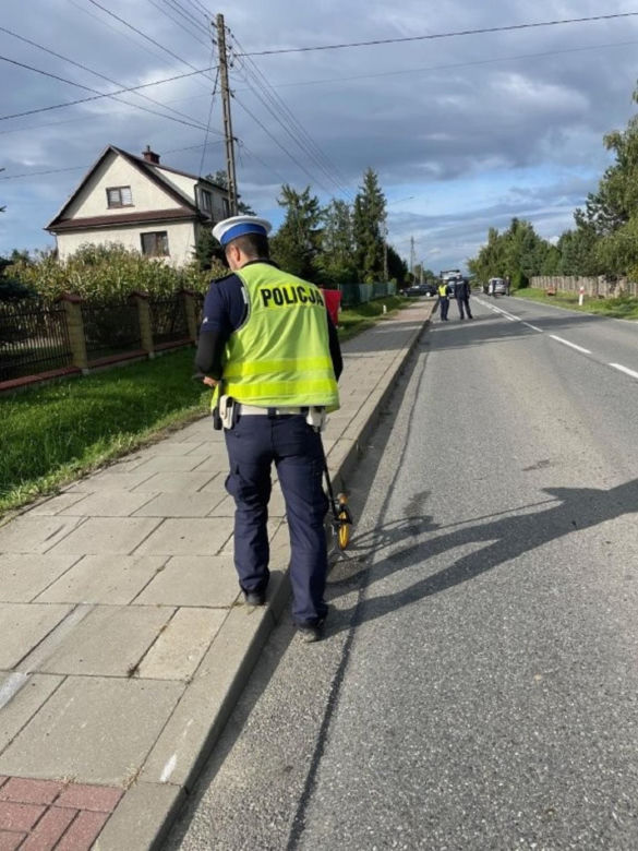 Droga pod Tarnowem zablokowana. Nie żyje motocyklista