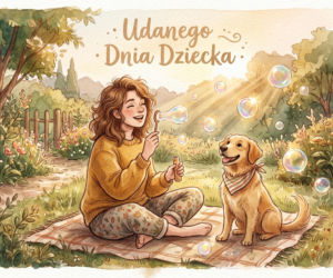 Kartka na Dzień Dziecka dorosłego dziecka