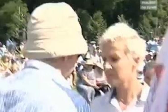 Słuczacz Radia Maryja zaatakował dziennikarkę Polsat News
